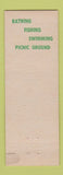 Matchbook Cover - Riviera Motel Gonic NH RED