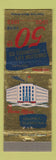 Matchbook Cover - Carolina Life Insurance Columbia SC 1952