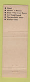 Matchbook Cover - Alamo Plaza Motel Indianapolis IN