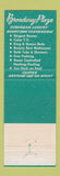 Matchbook Cover - Broadway Plaza Motel Denver Colorado