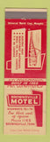 Matchbook Cover - Brownsville Motel TN