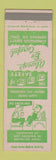 Matchbook Cover - Armstrong Rubber Manufacturing Des Moines IA safety