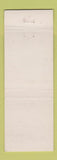 Matchbook Cover - Bower's Greenhouses Flowers Dayton OH