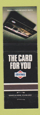 Matchbook Cover - Irving oil gas