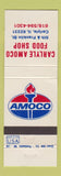 Matchbook Cover - Carlyle Amoco oil gas Carlyle IL