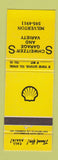 Matchbook Cover - Shell oil gas Schweitzer's Garage Milverton ON