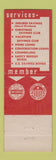 Matchbook Cover - Citizens Building and Loan Silver Spring Rockville MD 1954