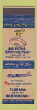 Matchbook Cover - National Airlines Coronet Hotel Miami Beach FL