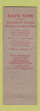 Matchbook Cover - National Association Letter Carriers San Antonio TX 1952