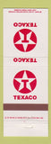 Matchbook Cover - Texaco oil gas DD Bean