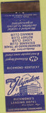 Matchbook Cover - Hotel Glyndon Richmond VA