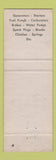 Matchbook Cover - Hall Supply Auto Parts Philadelphia PA 1957