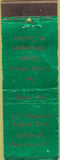 Matchbook Cover - JF Carpenter Liquor Penn Yan NY CREASE
