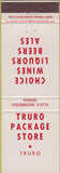 Matchbook Cover - Truro Package Store MA