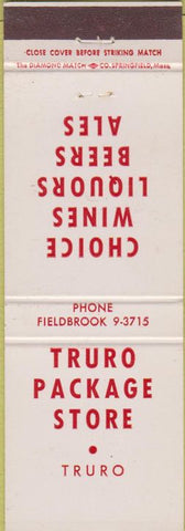 Matchbook Cover - Truro Package Store MA
