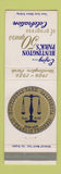 Matchbook Cover - Huntington Park CA 50th 1956