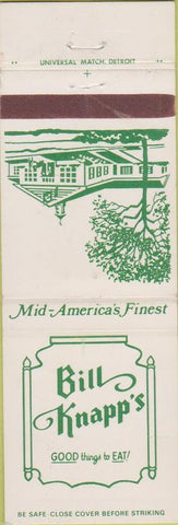Matchbook Cover - Bill Knapp's