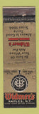 Matchbook Cover - Widmer's Wines Naples NY WEAR