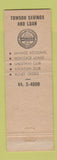 Matchbook Cover - Towson Savings and Loan MD 1960