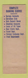 Matchbook Cover - Security Trust Company Wheeling WV 1953