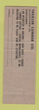 Matchbook Cover - Trexler Lumber Allentown PA 1956