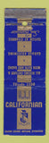 Matchbook Cover - Hotel Californian San Francisco CA WEAR