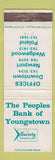 Matchbook Cover - Society Corporation Bank Newport Poland Wedgewood OH WEAR