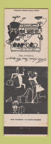 Matchbook Cover - Union News Company Restaurants New York City Boston Chicago