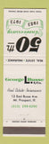 Matchbook Cover - George Busse Real Estate Insurance Mount Prospect IL 1973
