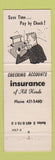 Matchbook Cover - State Bank of Anoka MN 1969