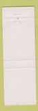 Matchbook Cover - First National Bank Brunswick ME 1957