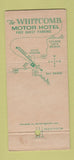 Matchbook Cover - Whitcomb Motor Hotel San Francisco CA 30 Strike