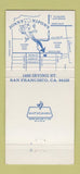Matchbook Cover - Jonny Nipon's Seafood San Francisco CA 30 Strike
