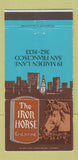 Matchbook Cover - Iron Horse Restaurant San Francisco CA 30 Strike