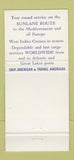 Matchbook Cover - American Export Isbrandtsen Lines WEAR 30 Strike