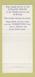 Matchbook Cover - American Export Lines 30 Strike