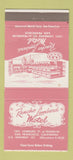 Matchbook Cover - Rancho Lombard Motel San Francisco CA 30 Strike
