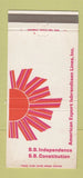 Matchbook Cover - American Export Isbrandtsen Lines WEAR 30 Strike