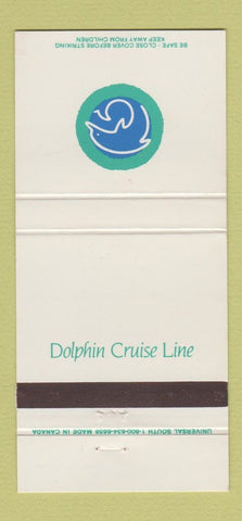Matchbook Cover - Dolphin Cruise Line 30 Strike