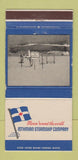 Matchbook Cover - Isthmian Steamship Lines 30 Strike