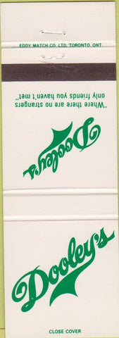 Matchbook Cover - Dooley's Restaurant Toronto ON