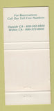 Matchbook Cover - The Hotel Juliana San Francisco CA 30 Strike
