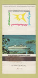 Matchbook Cover - Norwegian Caribbean Cruise Lines WEAR 30 Strike