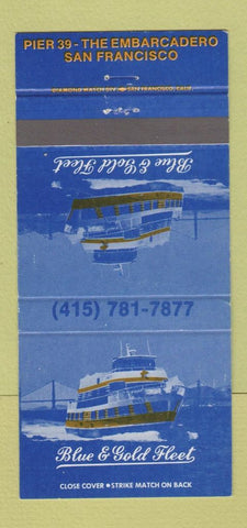 Matchbook Cover - Blue and Gold Fleet San Francisco CA 30 Strike