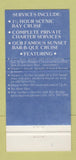 Matchbook Cover - Blue and Gold Fleet San Francisco CA 30 Strike
