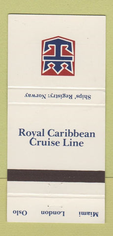 Matchbook Cover - Royal Caribbean Cruise Line 30 Strike
