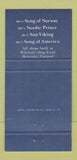 Matchbook Cover - Royal Caribbean Cruise Line 30 Strike