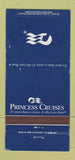 Matchbook Cover - Princess Cruises WEAR 30 Strike