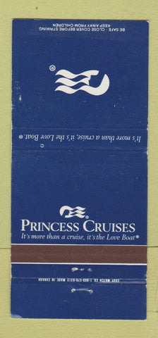 Matchbook Cover - Princess Cruises WEAR 30 Strike