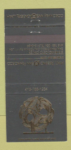 Matchbook Cover - Hyatt Regency Hotel San Francisco CA 30 Strike
